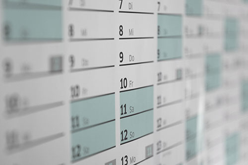 Kalender für Apris-Quartals-Updates